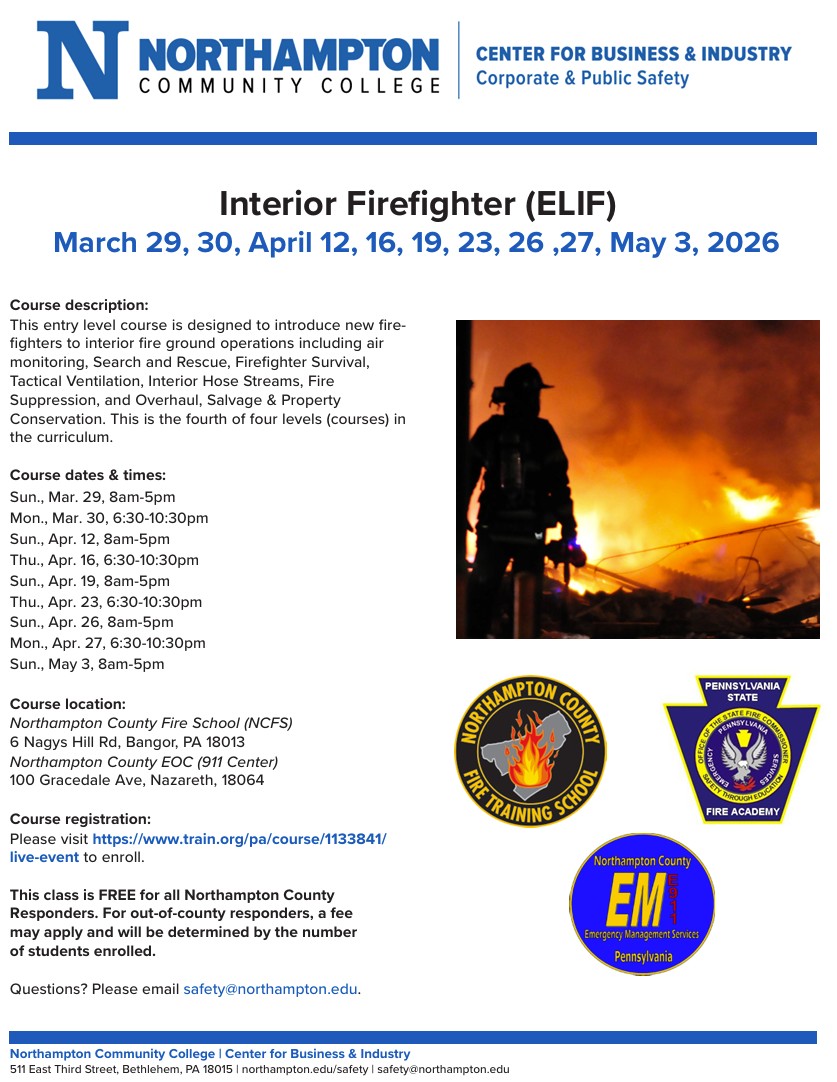 Interior Firefighter (ELIF)