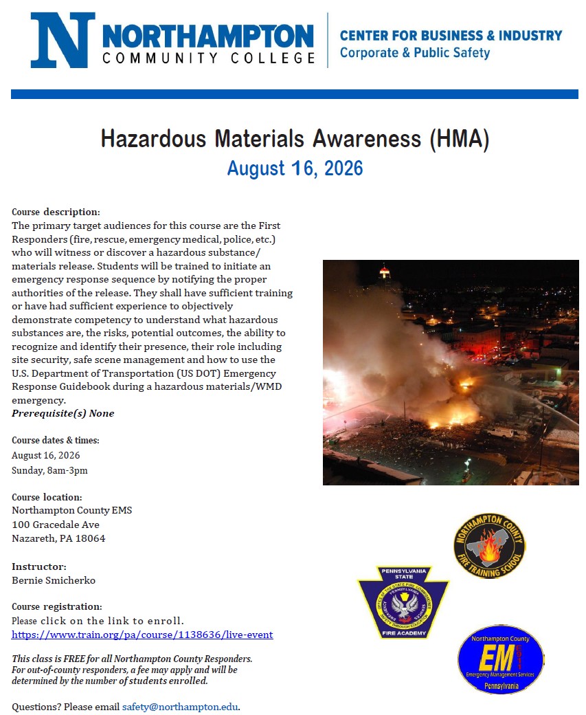 Hazardous Materials Awareness (HMA)
